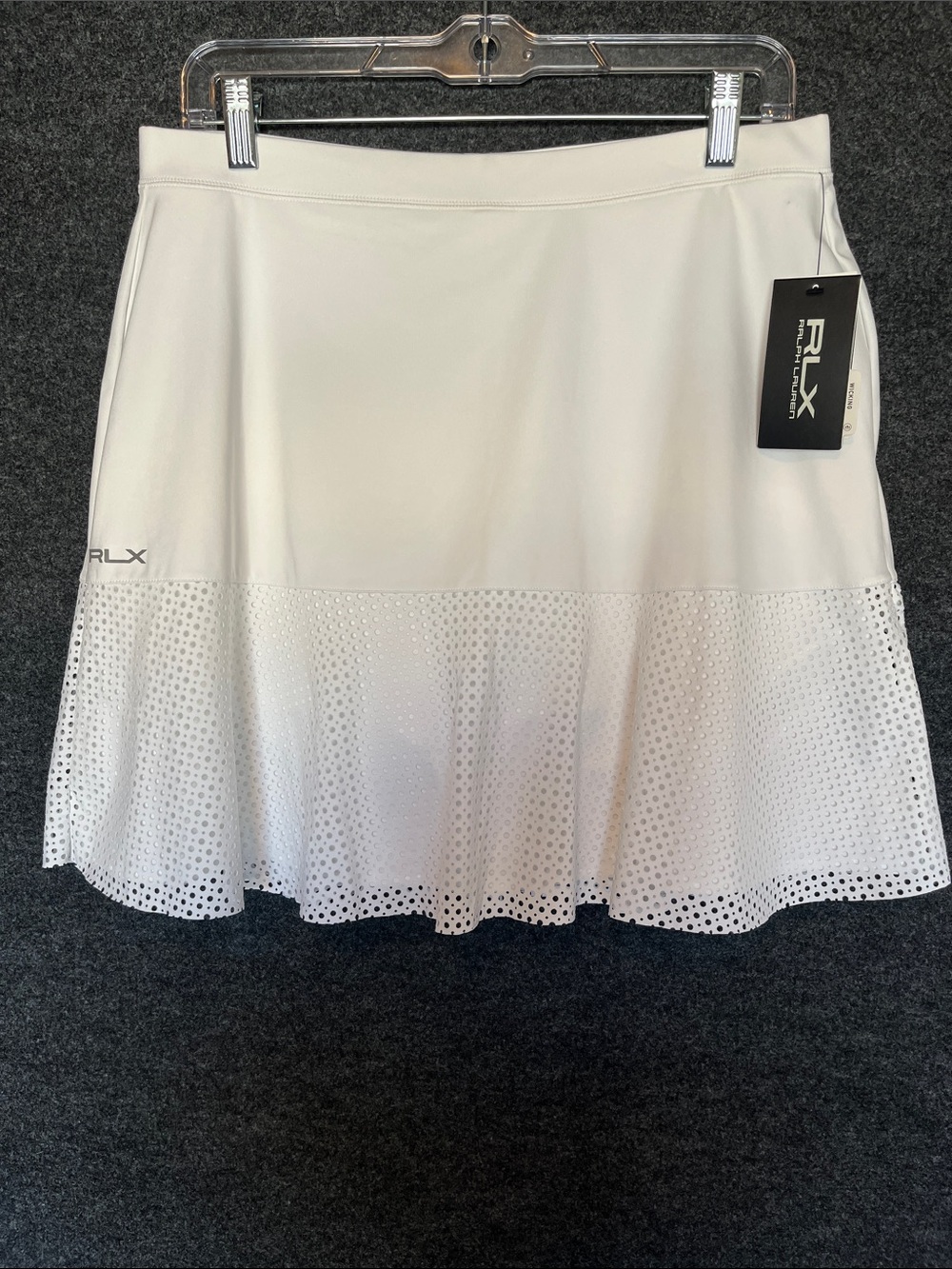 RLX Ralph Lauren Laser-Cut Hem Golf Skirt